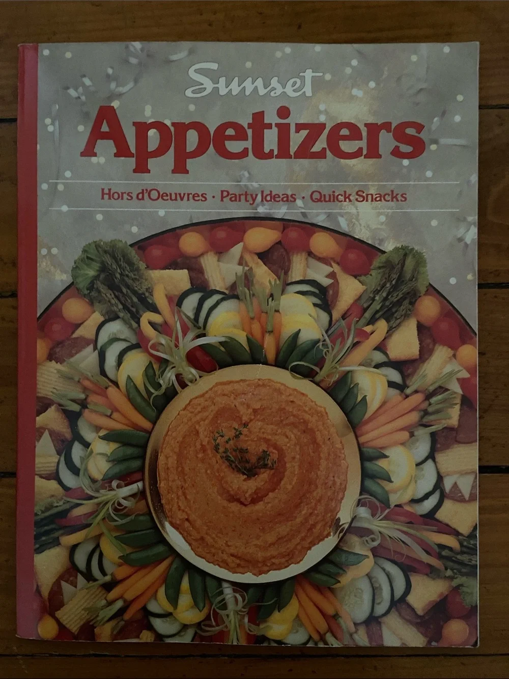 90s 1990s Appetizers Appetizer Cookbook party sides snack tray trays snacks side